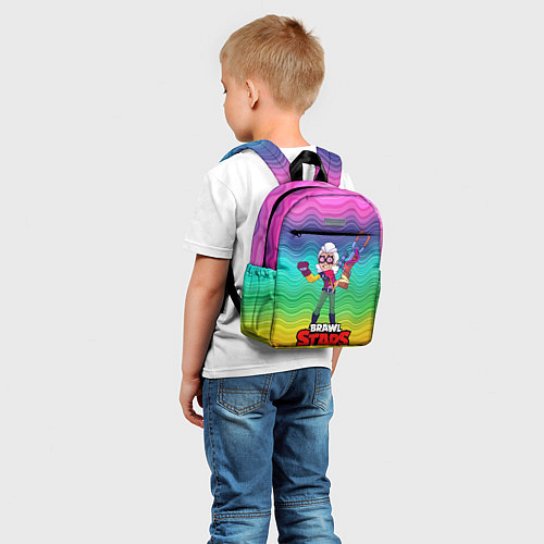 Детский рюкзак Белль Belle Brawl Stars / 3D-принт – фото 5