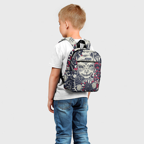 Детский рюкзак Кицунэ Маска лисы Z / 3D-принт – фото 5
