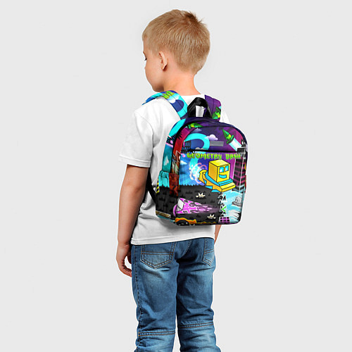 Детский рюкзак Geometry Dash / 3D-принт – фото 5