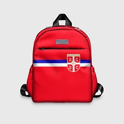 Детский рюкзак Сборная Сербии, цвет: 3D-принт
