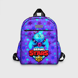 Детский рюкзак Brawl Stars Blue, цвет: 3D-принт