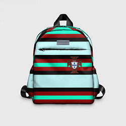 Детский рюкзак Сборная Португалии, цвет: 3D-принт