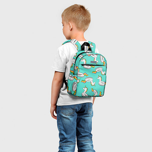 Детский рюкзак Единорог Круг / 3D-принт – фото 5