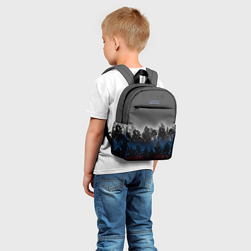 Детский рюкзак Флаг из леса / 3D-принт – фото 5