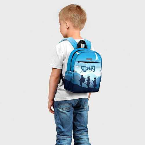 Детский рюкзак Клинок, рассекающий демонов в горах / 3D-принт – фото 5