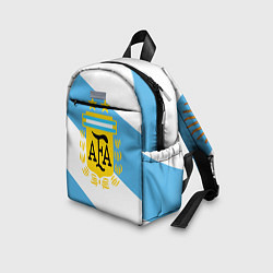 Детский рюкзак Сборная Аргентины спина, цвет: 3D-принт — фото 2