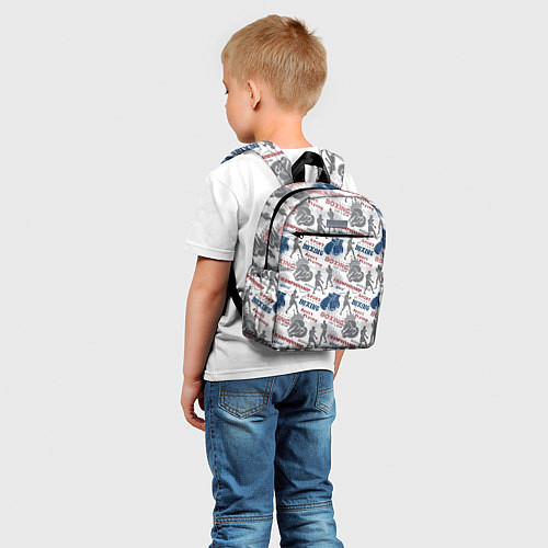 Детский рюкзак Бокс / 3D-принт – фото 5