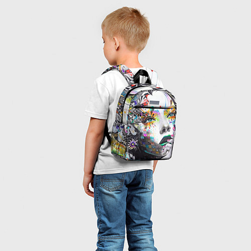 Детский рюкзак Абстрактная / 3D-принт – фото 5