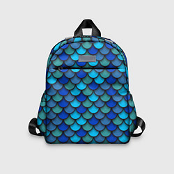 Детский рюкзак Чешуя рыбы, цвет: 3D-принт