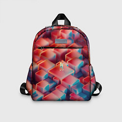 Детский рюкзак Неоновая пара, цвет: 3D-принт