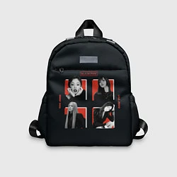 Детский рюкзак BLACKPINK Red and black, цвет: 3D-принт