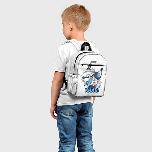 Детский рюкзак Furry wolf Khari / 3D-принт – фото 5