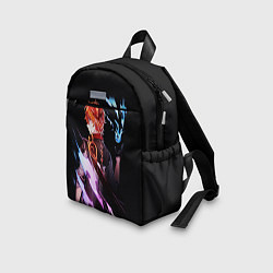 Детский рюкзак ТАРТАЛЬЯ - GENSHIN IMPACT NEON, цвет: 3D-принт — фото 2