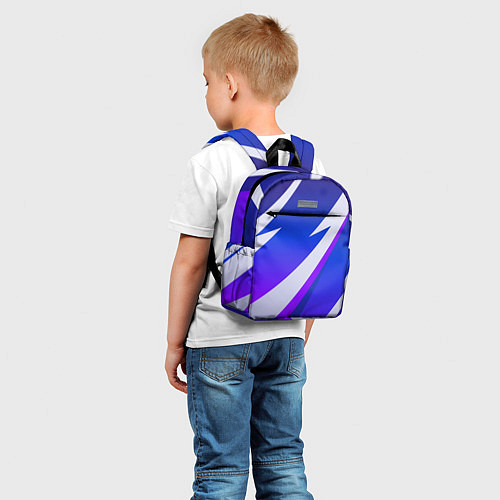 Детский рюкзак SPORT STYLE BLUE / 3D-принт – фото 5