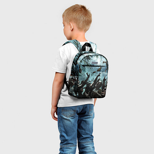 Детский рюкзак Кровожадные зомби Zombie / 3D-принт – фото 5