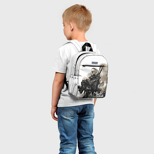 Детский рюкзак Nier: Automata / 3D-принт – фото 5