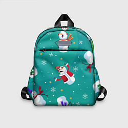 Детский рюкзак РазНые Снеговики