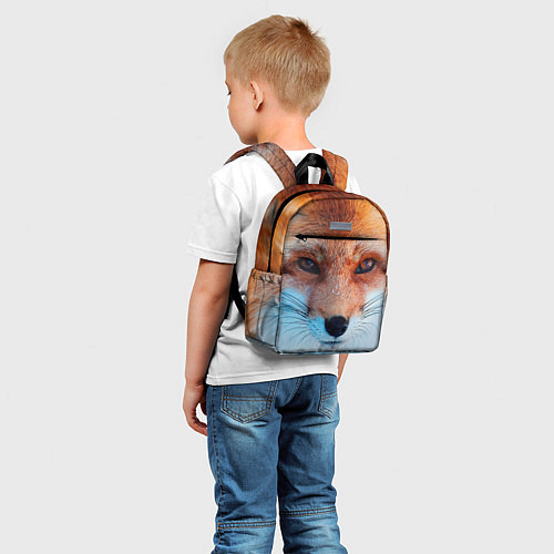 Детский рюкзак Мордочка лисы / 3D-принт – фото 5