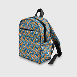 Детский рюкзак АПЕЛЬСИННЫЙ ПАТТЕРН ФРУКТЫ, цвет: 3D-принт — фото 2