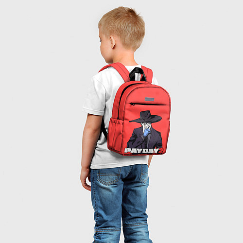 Детский рюкзак Чумной Pay Day 2 / 3D-принт – фото 5