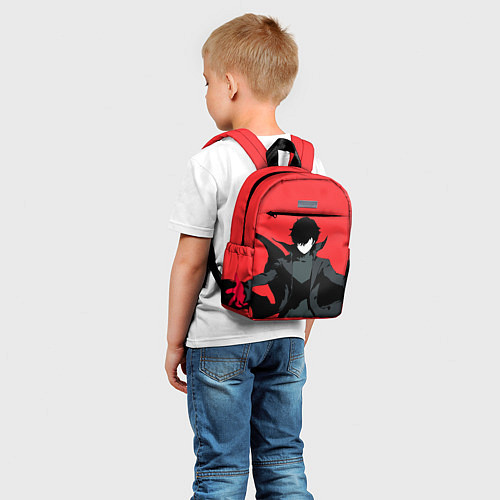Детский рюкзак Чёрный Рэн / 3D-принт – фото 5