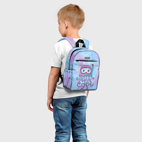 Детский рюкзак Милый Осьминог / 3D-принт – фото 5