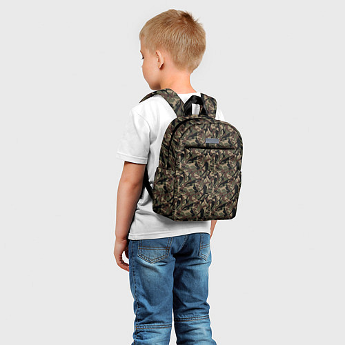 Детский рюкзак Футбольный камуфляж / 3D-принт – фото 5