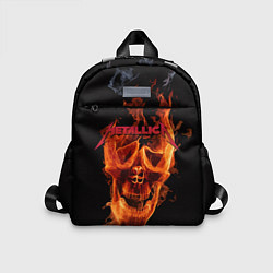 Детский рюкзак Metallica Flame, цвет: 3D-принт