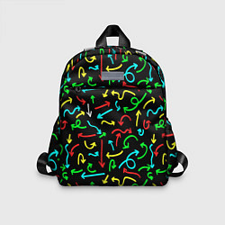 Детский рюкзак Стрелочки, цвет: 3D-принт