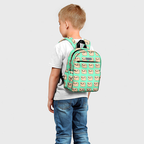 Детский рюкзак Мопсов много не бывает / 3D-принт – фото 5