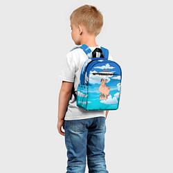 Детский рюкзак Семья это мир и любовь, цвет: 3D-принт — фото 2