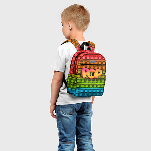 Детский рюкзак POP it ПУПЫРКА / 3D-принт – фото 5