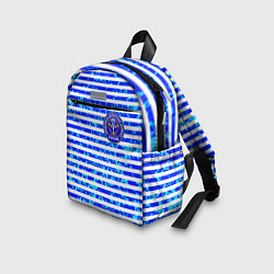 Детский рюкзак Тельняшка со значком ВДВ, цвет: 3D-принт — фото 2