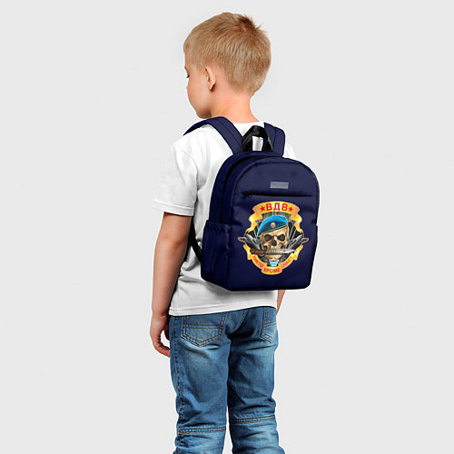 Детский рюкзак Голубые береты / 3D-принт – фото 5