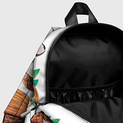 Детский рюкзак Кокосы, цвет: 3D-принт — фото 2