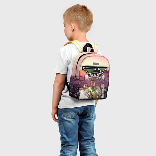 Детский рюкзак GTA V TEAM FOREVER AND EVER / 3D-принт – фото 5