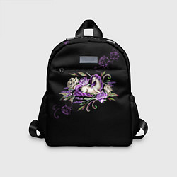 Детский рюкзак Единорог среди роз, цвет: 3D-принт