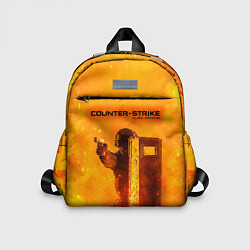 Детский рюкзак CS GO FIRE КС ГО Z, цвет: 3D-принт