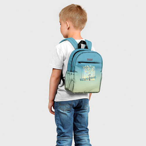 Детский рюкзак Время релакса / 3D-принт – фото 5