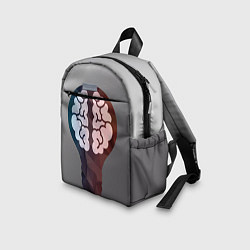 Детский рюкзак Прокачай мозги, цвет: 3D-принт — фото 2