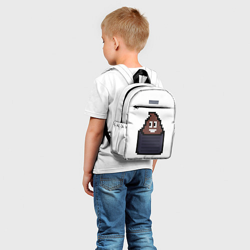 Детский рюкзак Смешная какашка / 3D-принт – фото 5