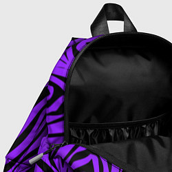 Детский рюкзак Абстрактный узор зебра, цвет: 3D-принт — фото 2