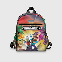 Детский рюкзак MINECRAFT МАЙНКРАФТ Z, цвет: 3D-принт