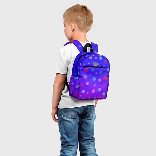 Детский рюкзак Фантастические шары / 3D-принт – фото 5