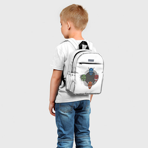 Детский рюкзак Маски Они / 3D-принт – фото 5
