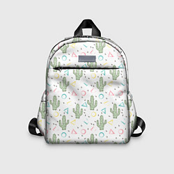Детский рюкзак Кактусы, цвет: 3D-принт