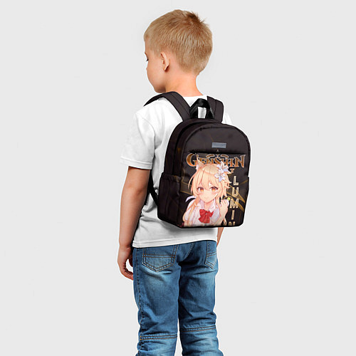 Детский рюкзак Люмин Genshin Impact / 3D-принт – фото 5