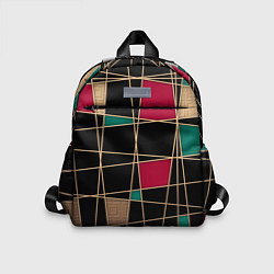Детский рюкзак Модный абстрактный узор, цвет: 3D-принт