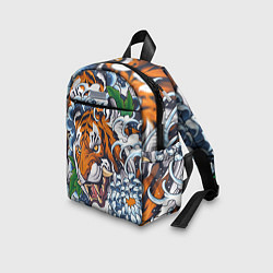 Детский рюкзак Тигр, цвет: 3D-принт — фото 2