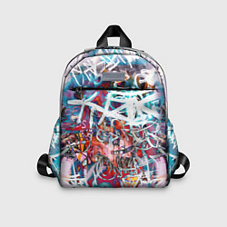 Детский рюкзак Wall graffiti, цвет: 3D-принт